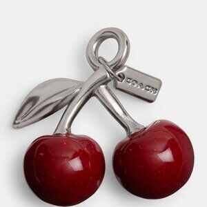 Coach Small Cherry Shoe Charm